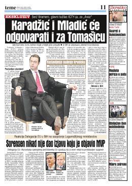 Karadžić i Mladić će odgovarati i za Tomašicu 