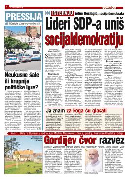 Lideri SDP-a uništili su socijaldemokratiju 