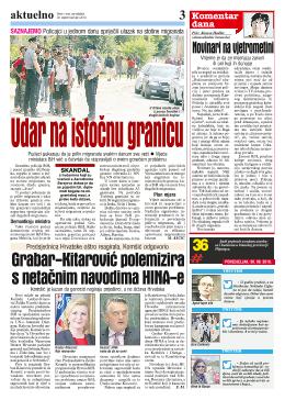 Grabar-Kitarović polemizira s netačnim navodima HINA-e
