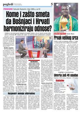 Kome i zašto smeta da Bošnjaci i Hrvati harmoniziraju odnose? 