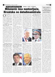 Milošević ima nastavljače, Hrvatska se detuđmanizirala