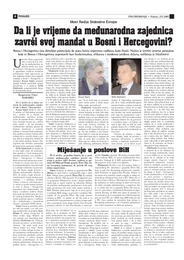 Da li je vrijeme da međunarodna zajednica završi svoj mandat u Bosni i Hercegovini?